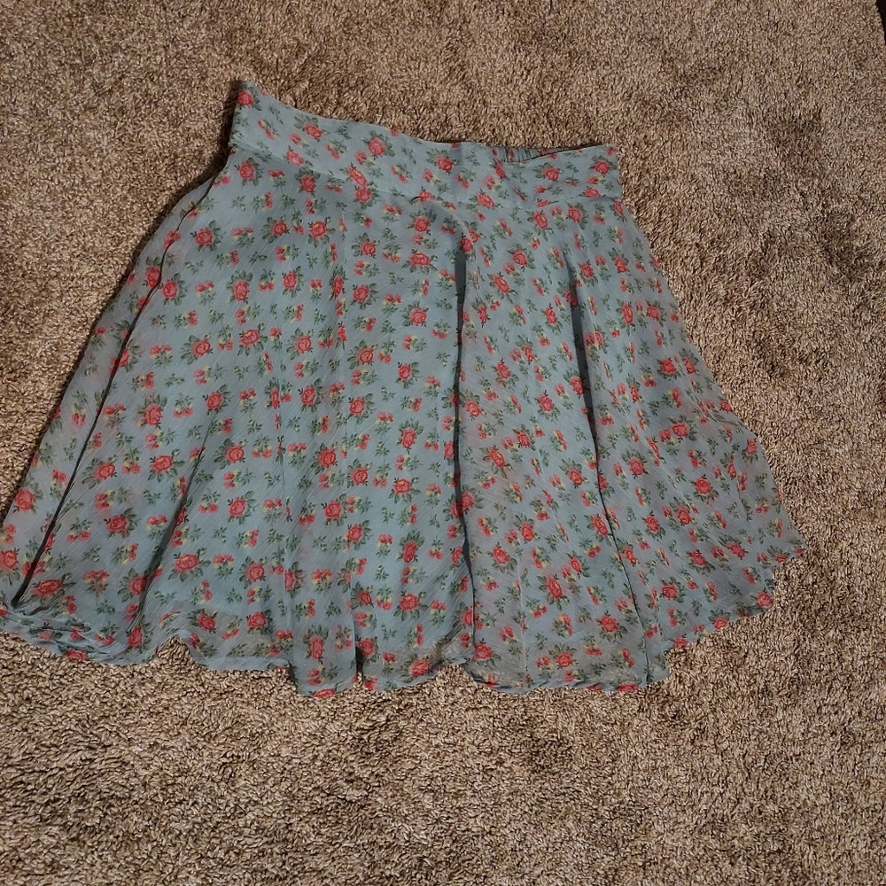 Delia's Floral skirt